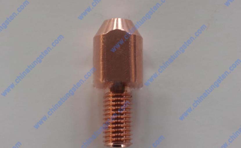 鎢銅合金導電嘴高溫燒結