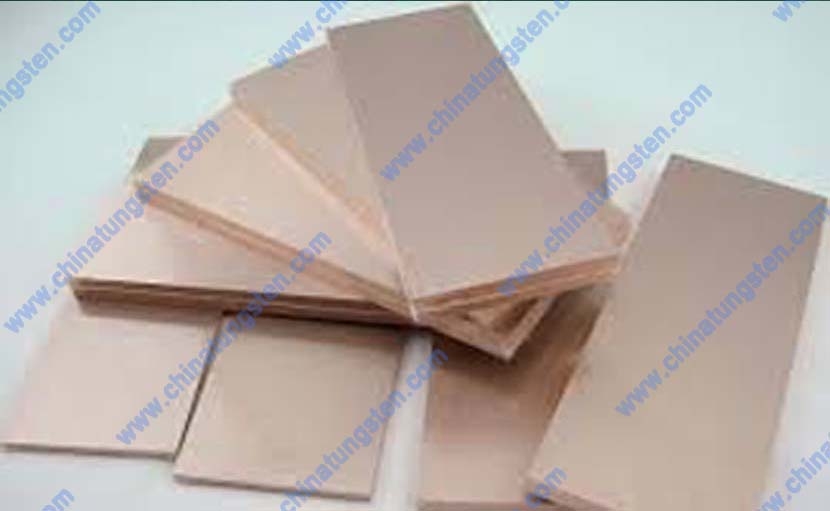 75W25Cu鎢銅合金熱沉片