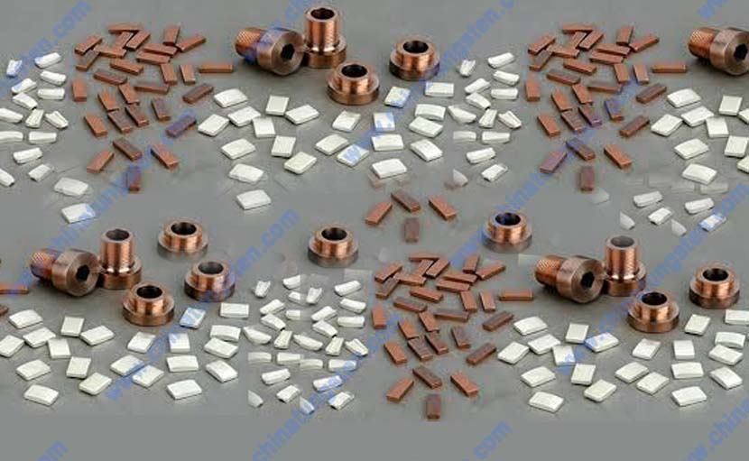 鎢銅合金觸點注模法